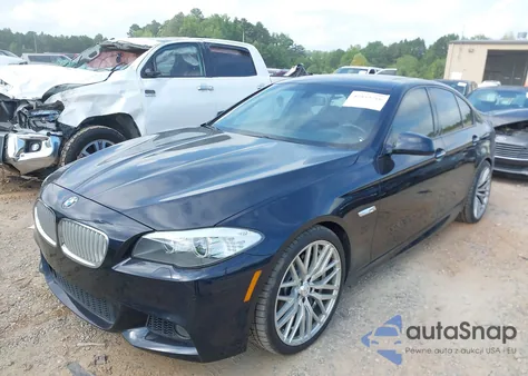 2013 BMW 550I z USA, uszkodzony, nr VIN WBAFR9C55DDX80570